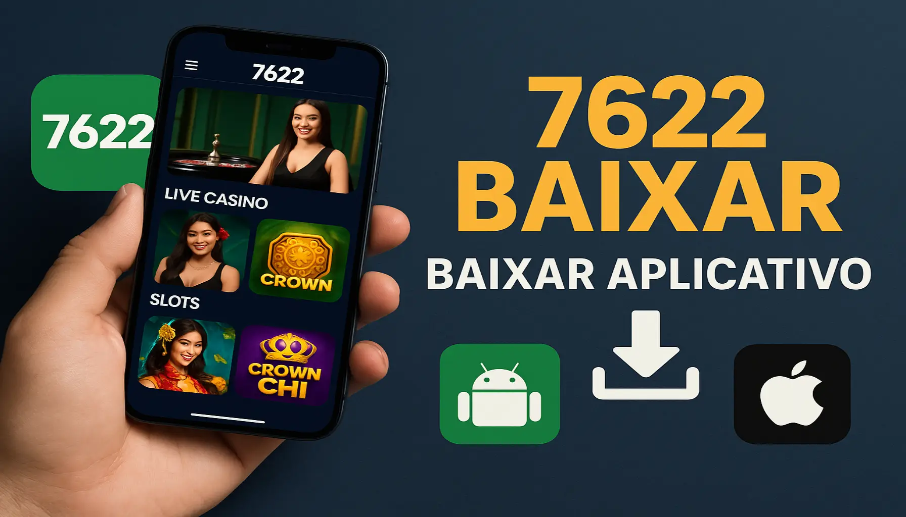 Baixar o 7622 Cassino App