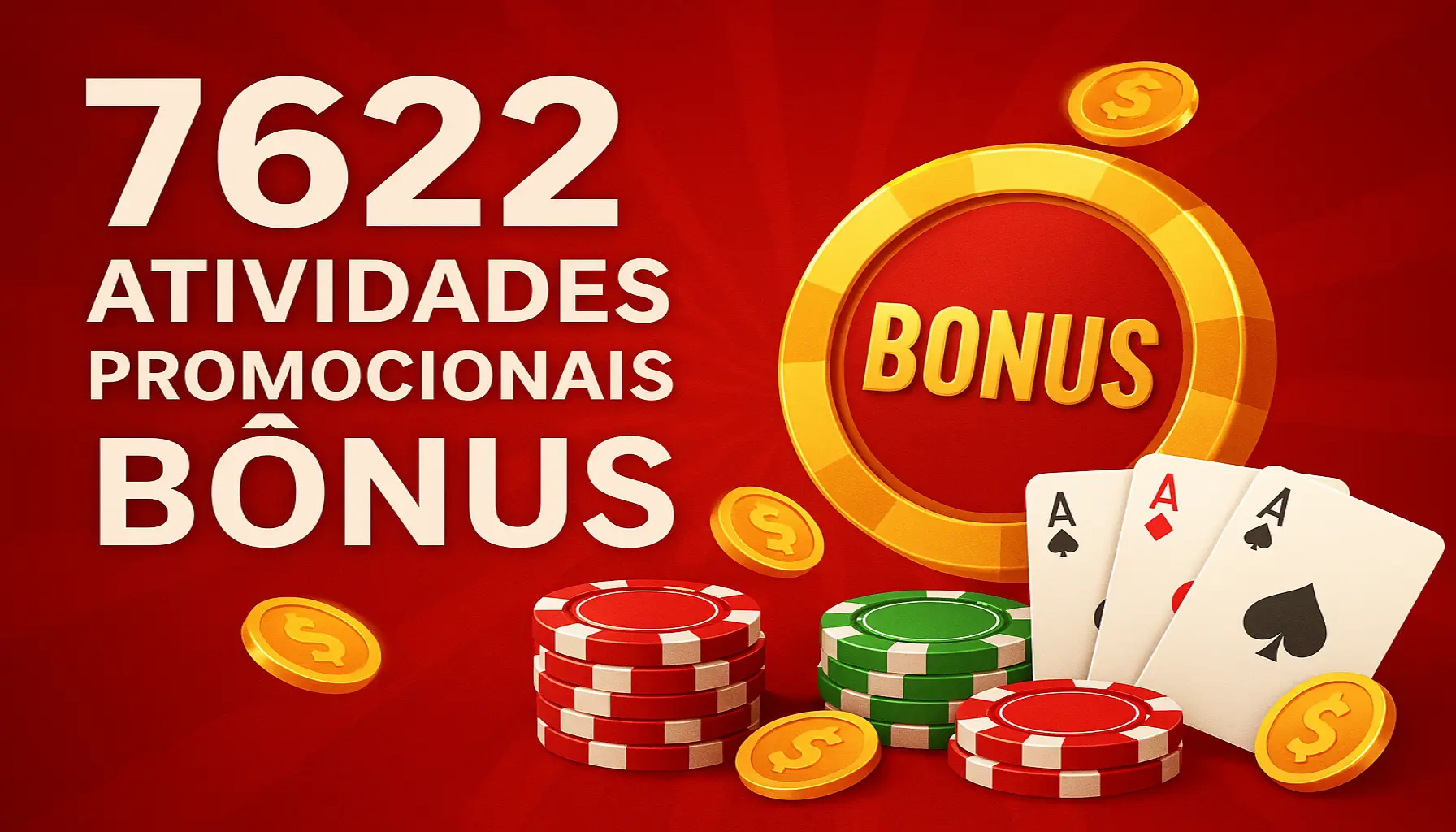 O bônus promocional 7622 é uma ótima maneira de começar sua aventura