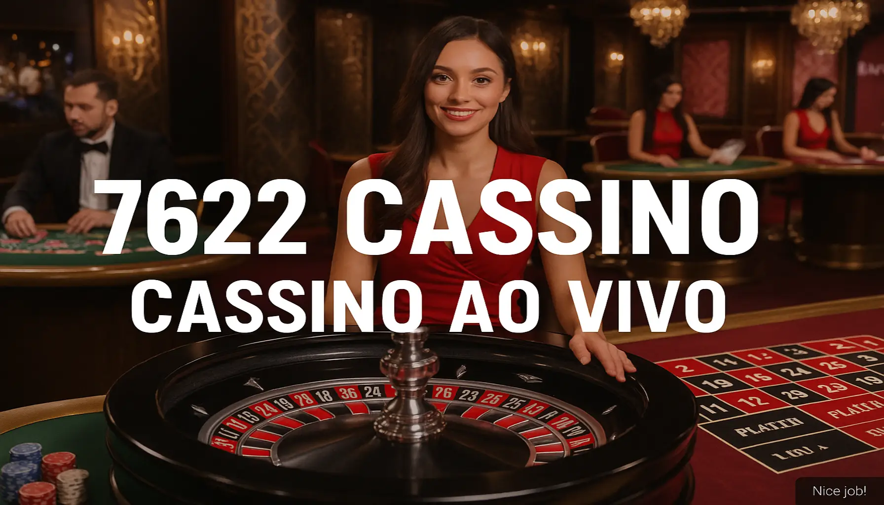 O 7622 Live Casino lança promoções regularmente