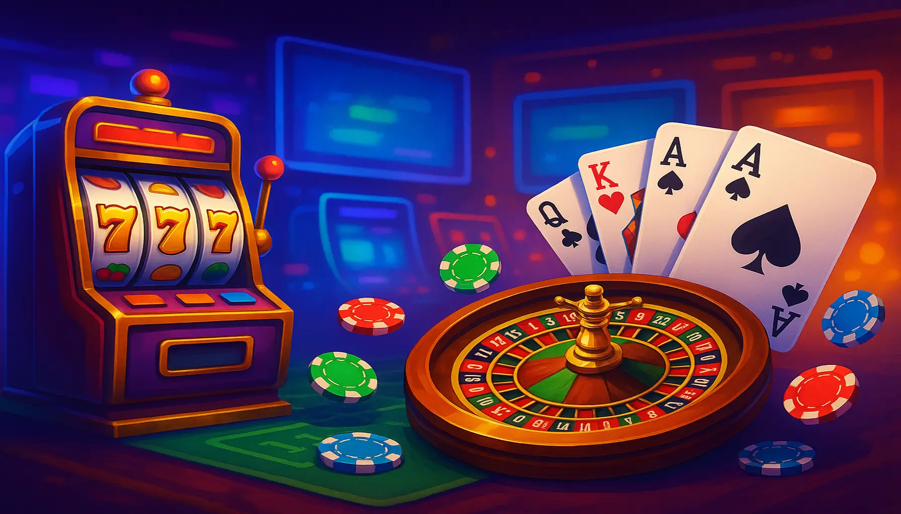 Jogos de cassino online 7622
