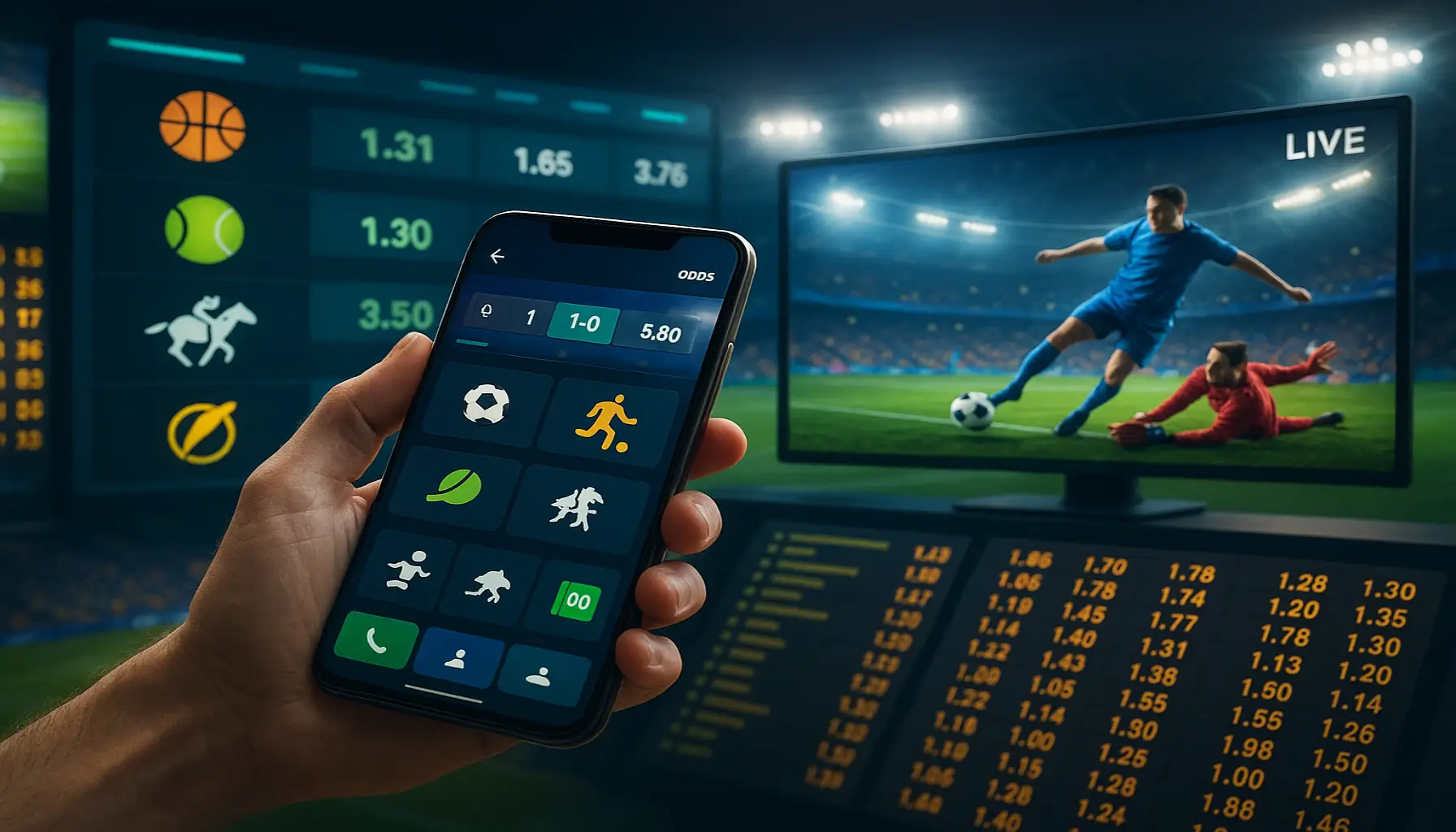 Apostas esportivas no cassino online 7622