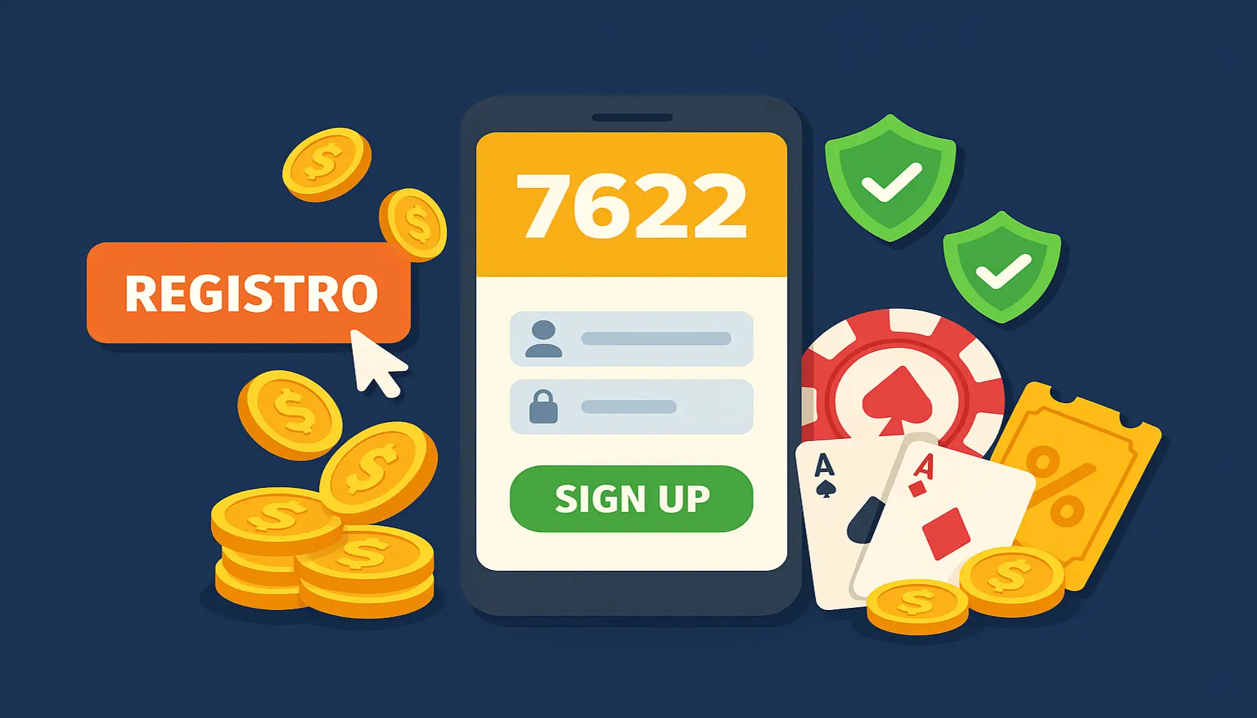 Não Perca tempo, o rRgistro na site 7622